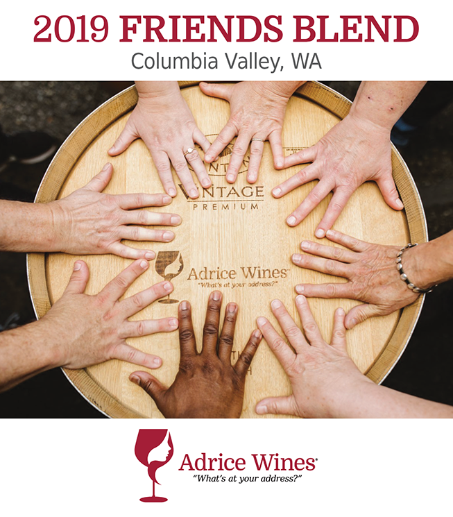 2019 Friends Blend Washington Red Wine (750ml)