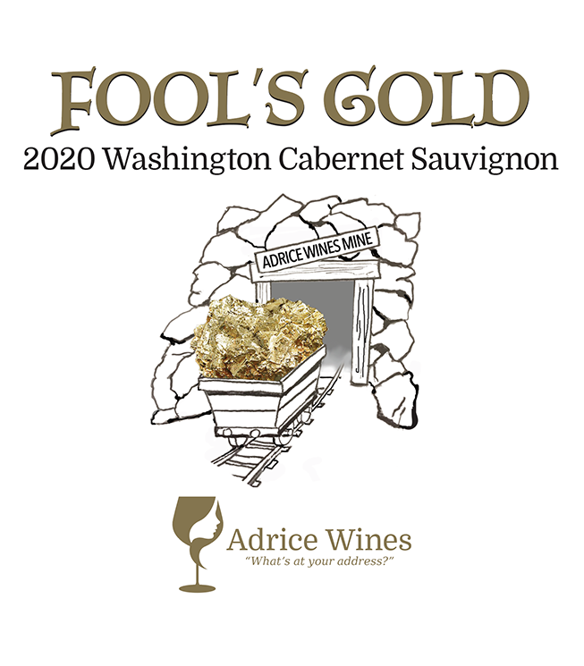 2020 Fool's Gold Rye-Whiskey Cabernet Sauvignon (500ml)
